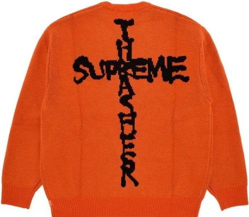 Supreme x Thrasher Sweater 'Orange'