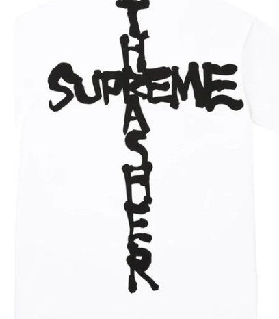 Supreme Thrasher Cross Tee White