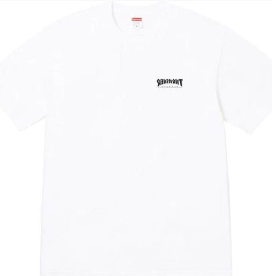 Supreme Thrasher Cross Tee White