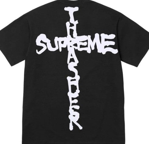 Supreme Thrasher Cross Tee Black
