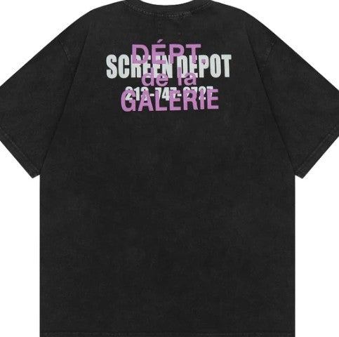GALLERY DEPT SCREEN DEPT T-SHIRT BLACK